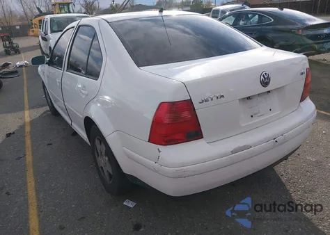 2001 Volkswagen Jetta Gls 1.8L Turbo z USA, uszkodzony, nr VIN 3VWSD69MX1M100849
